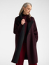 Manteau en double de laine m&eacute;lang&eacute;e image number 0