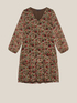 Abito in georgette stampata image number 4