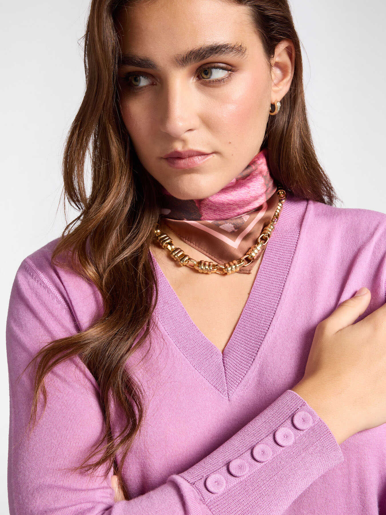 Su&eacute;ter de l&atilde; com toque macio image number 3