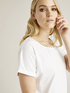 Elenamiro: T-shirt con bordi a righe_1