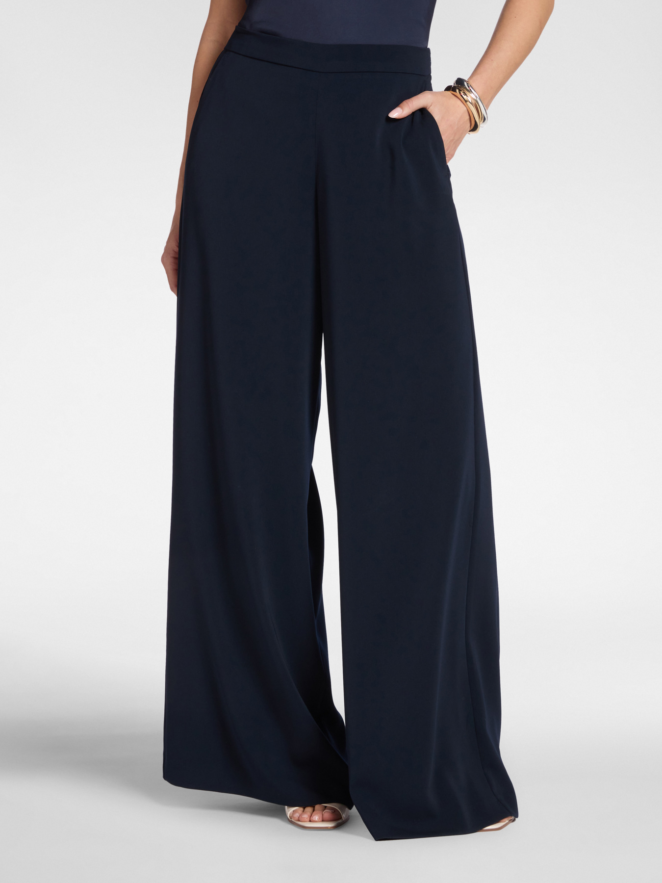 Palazzo pants in cady image number 2