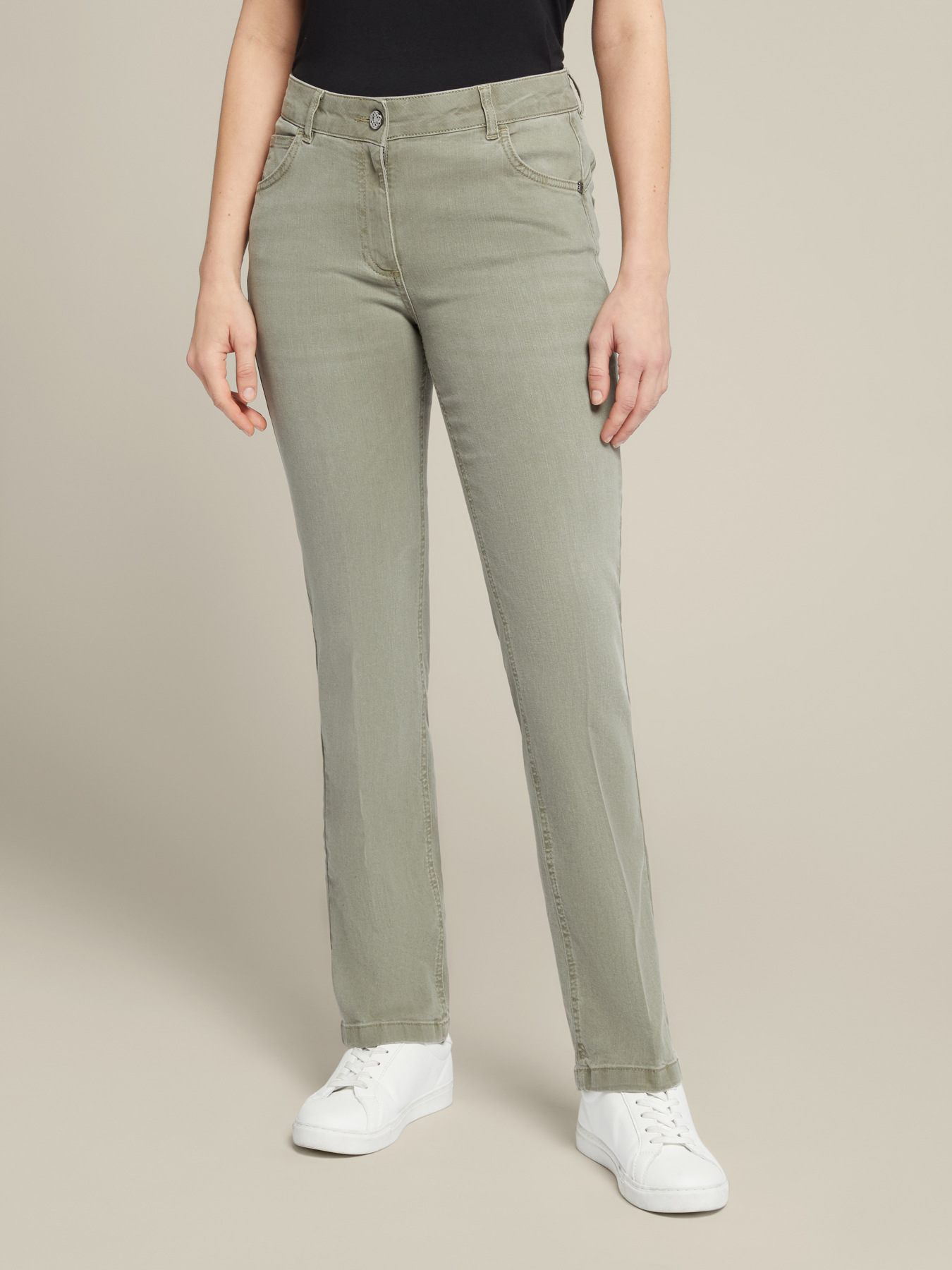 Vaqueros de algod&oacute;n ecol&oacute;gico image number 2