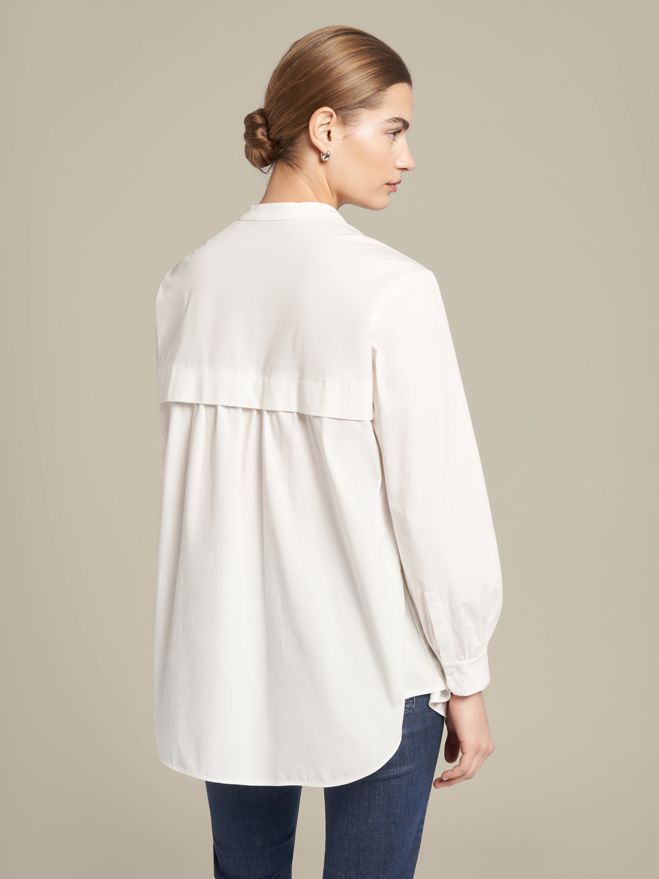 Baumwollhemd dehnen image number 1