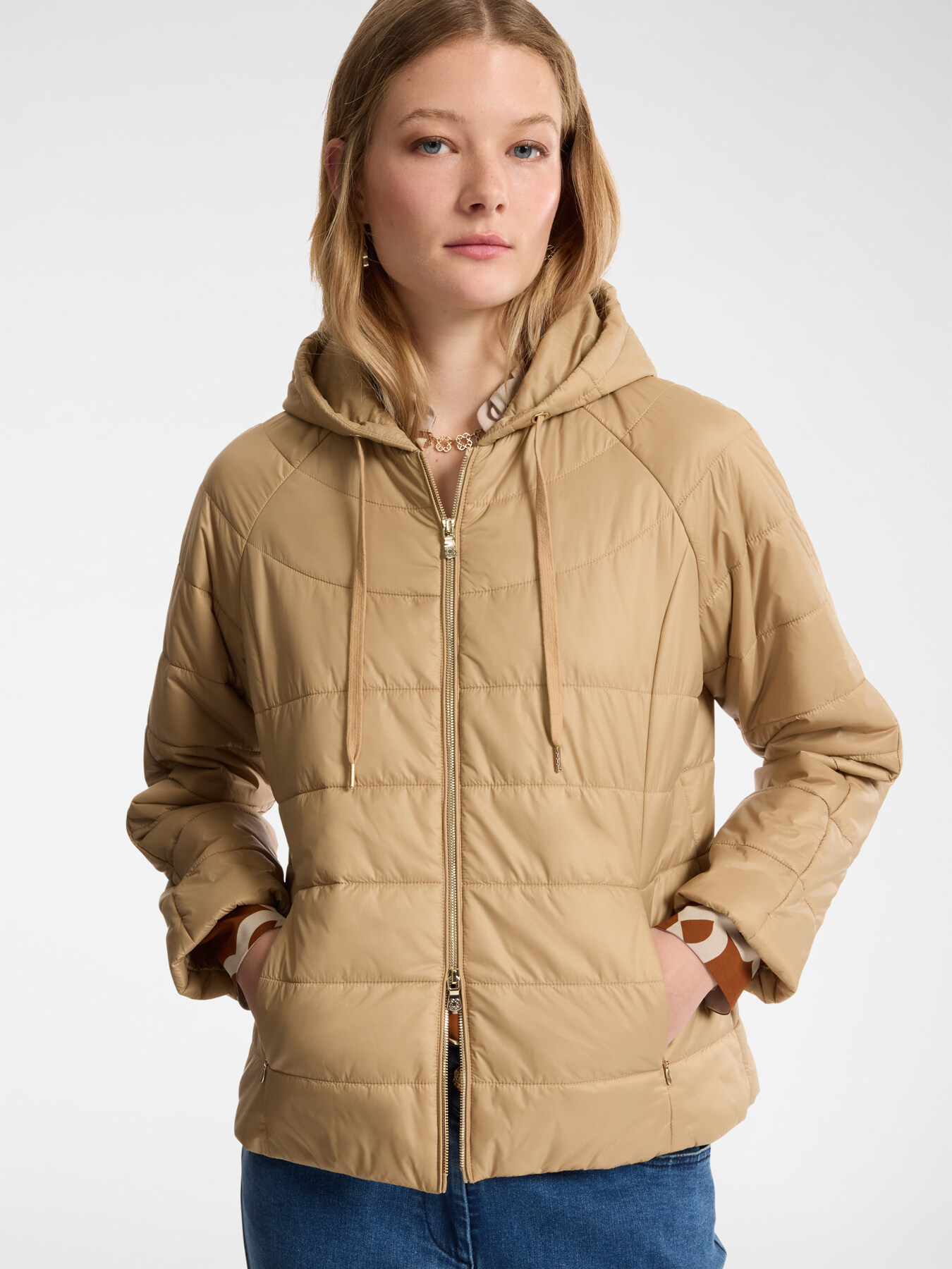 Parka layering in cotone image number 4