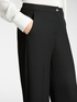 Hose mit maskulinem Schnitt aus Stretchgewebe image number 3