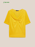 T-shirt with front knot in Lyocell image number 4