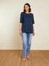 T-shirt with back insert image number 0