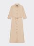 Robe chemisier en toile de coton image number 4