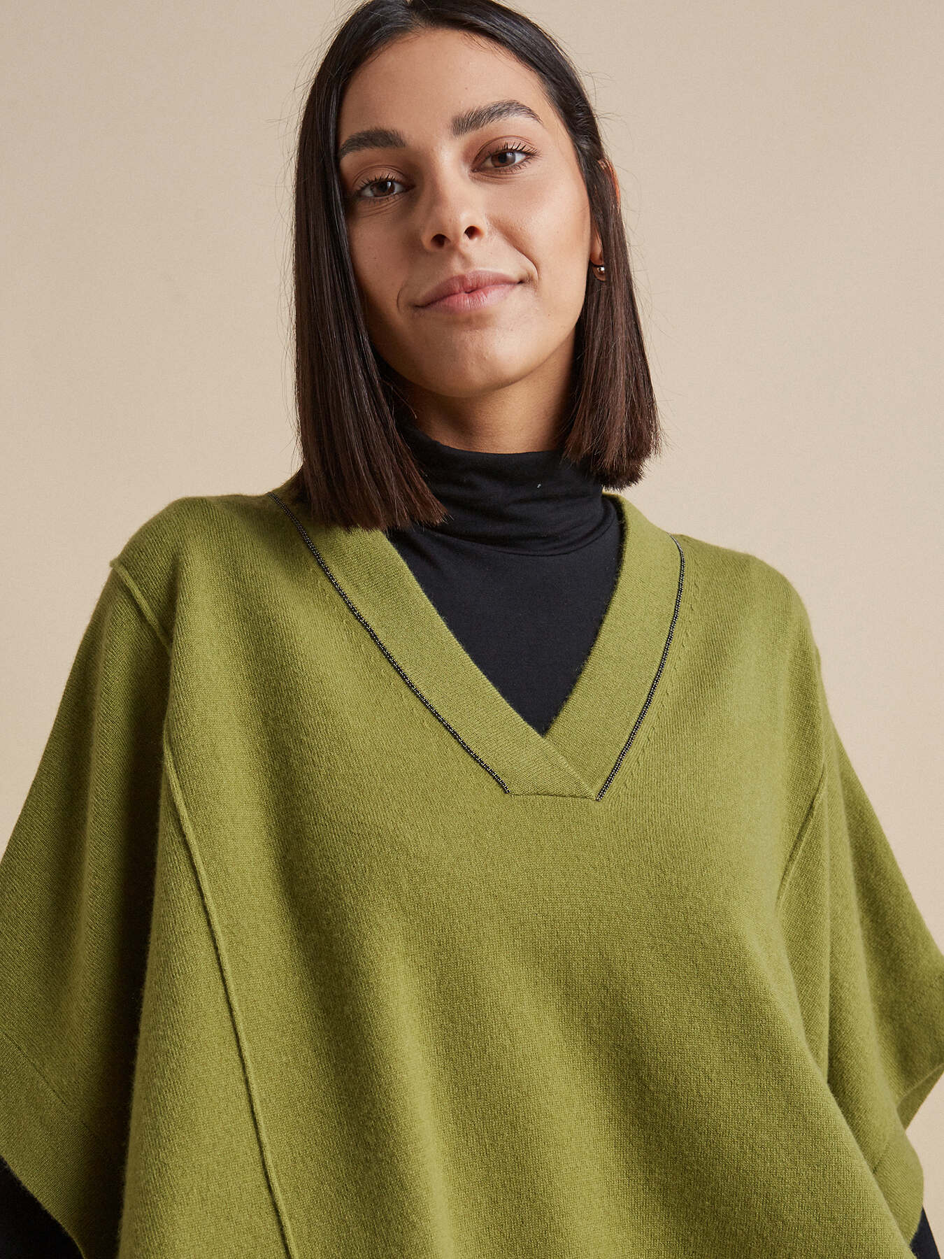 Mantella in lana e cashmere image number 2