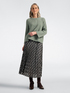 Pull tress&eacute; en pure laine image number 2