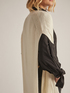 CASHMERE BLEND RIBBED CAPE/WAISTCOAT image number 3