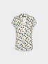 T-shirt stampata con scollo a V image number 4