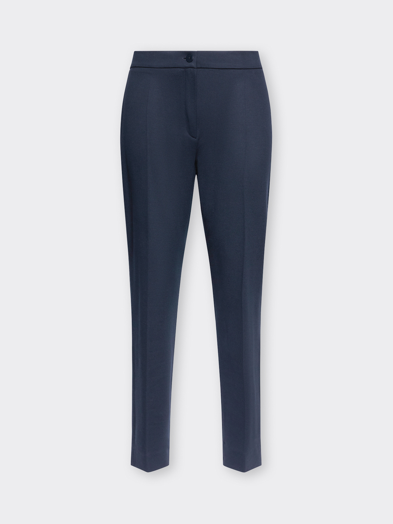 Viscose blend jersey trousers image number 4