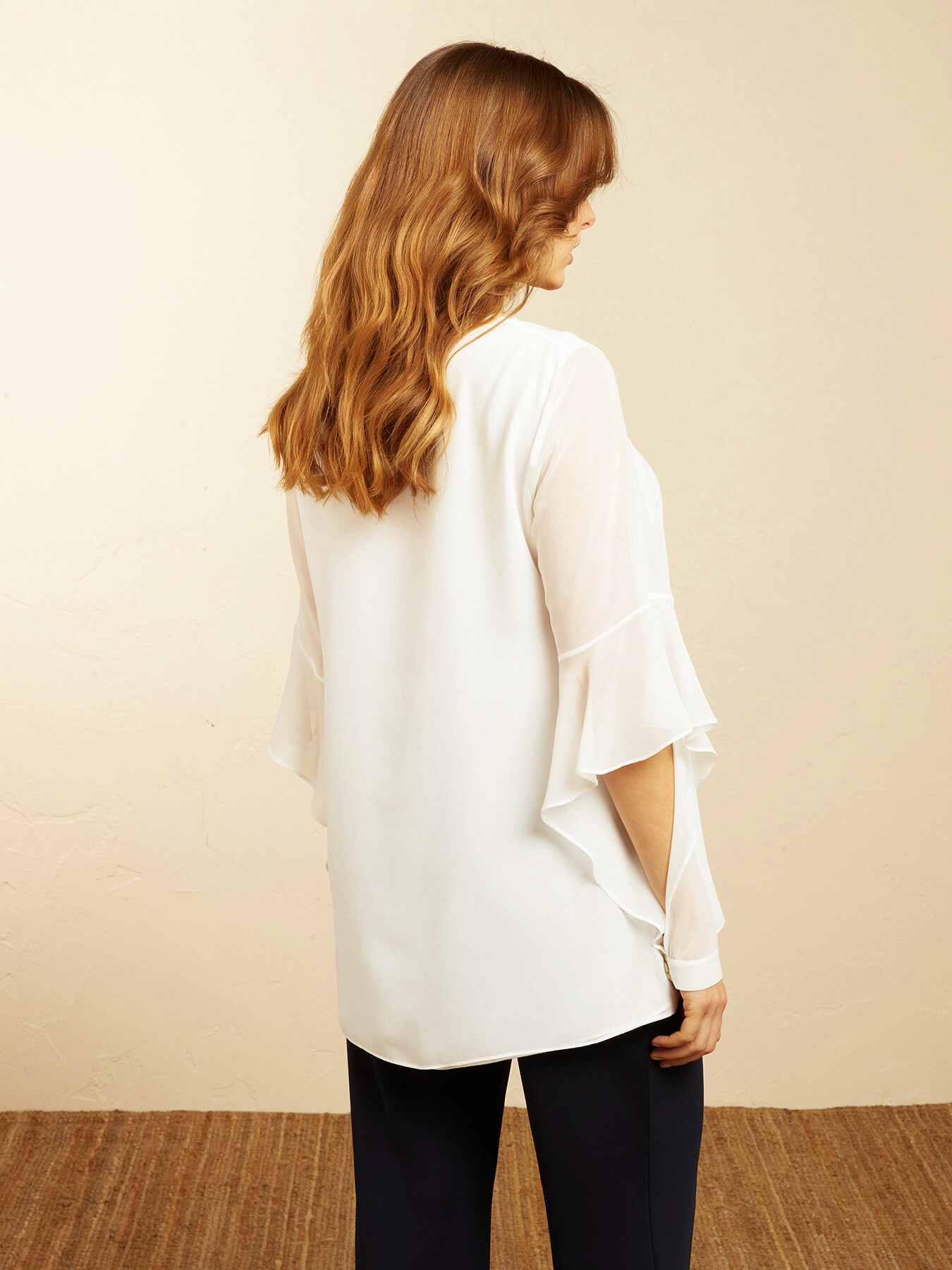 BLUSA IN GEORGETTE image number 2