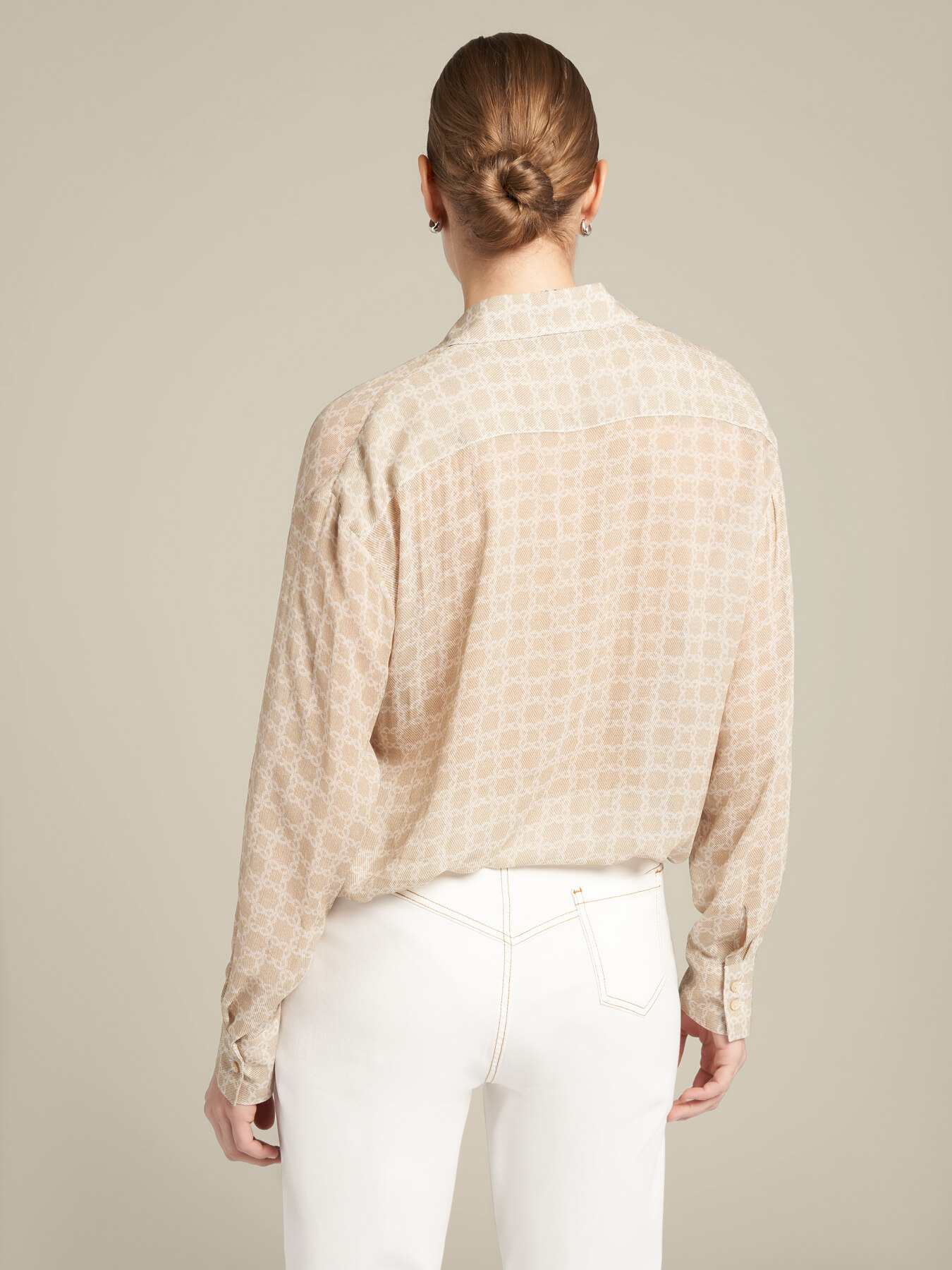 Monogram-print shirt image number 1