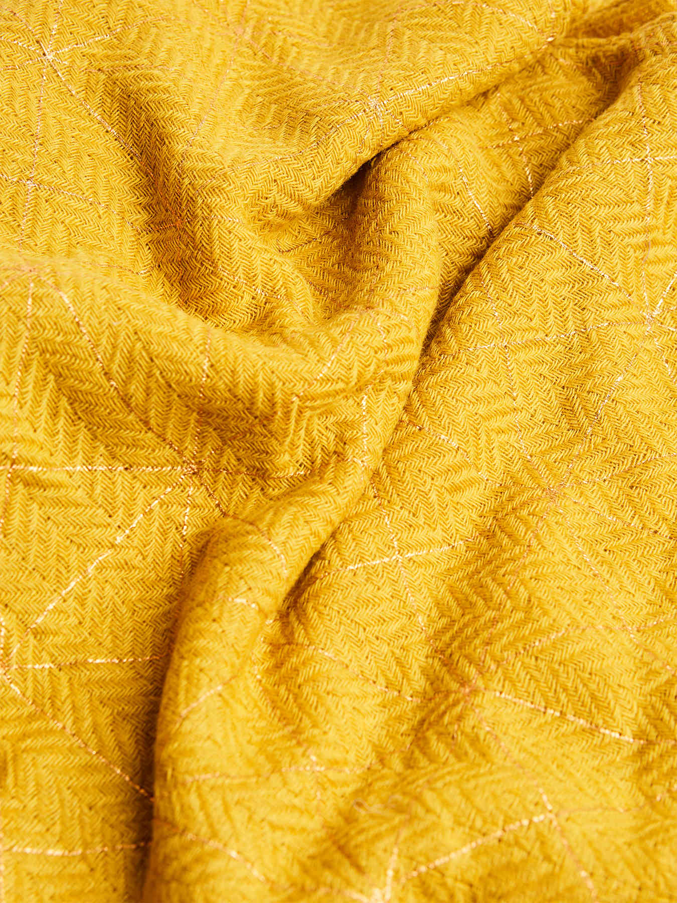 Sciarpa con nappe e inserti lurex image number 2