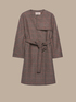 TRENCH COAT IN DOUBLE DAMIER FABRIC image number 4