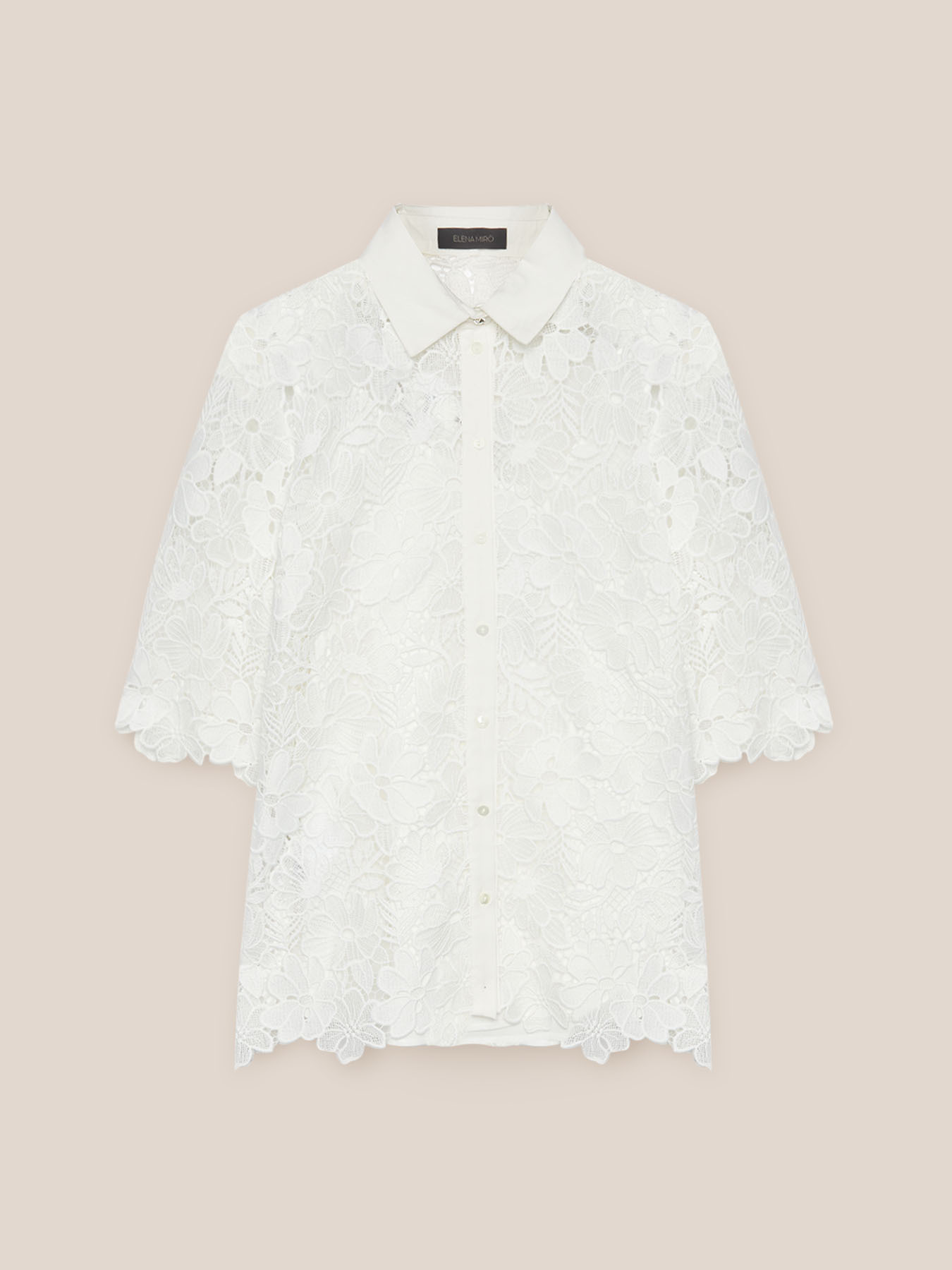 Camicia in macram&eacute; image number 4