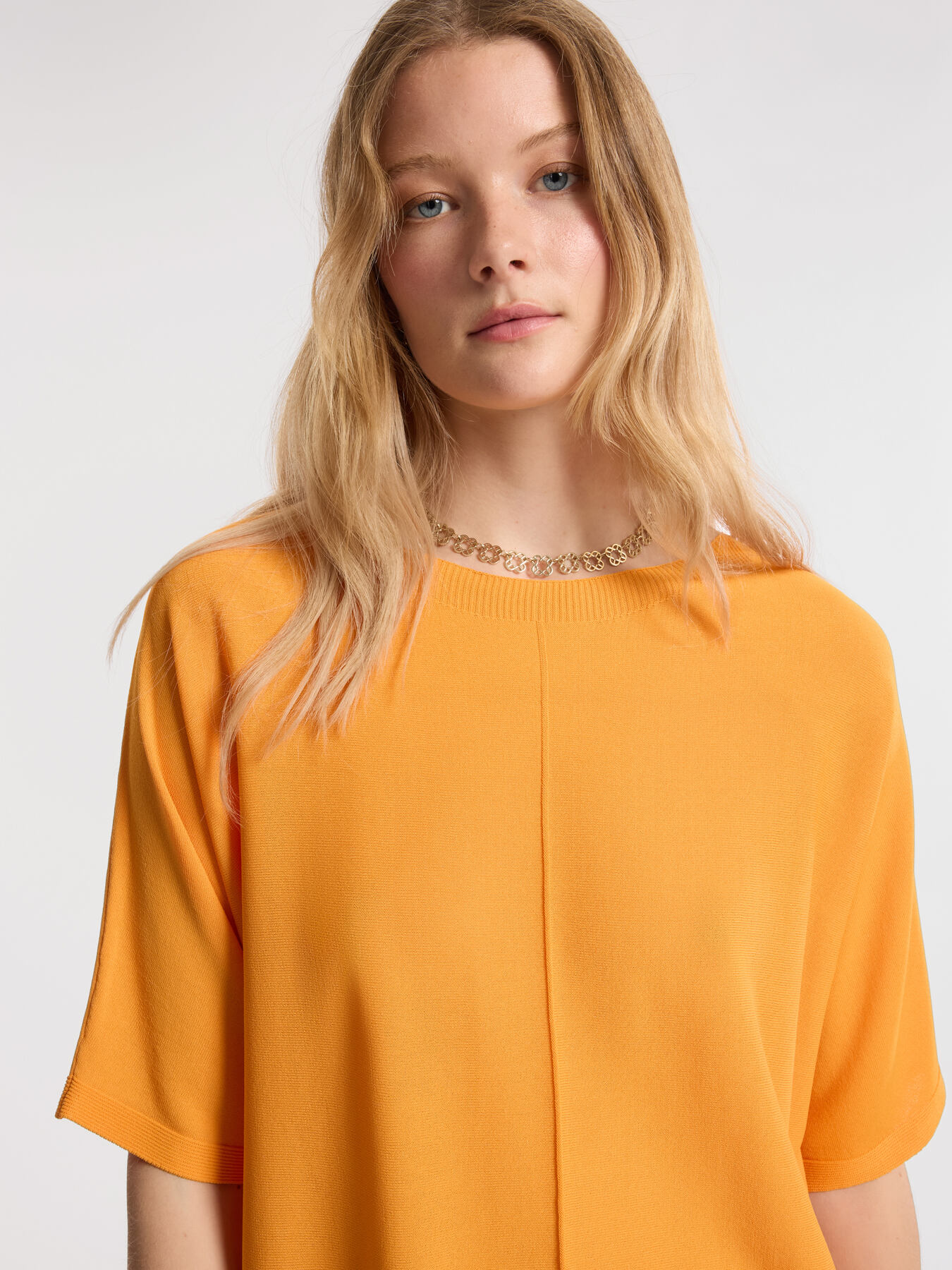 Maglia maniche corte in viscosa image number 3