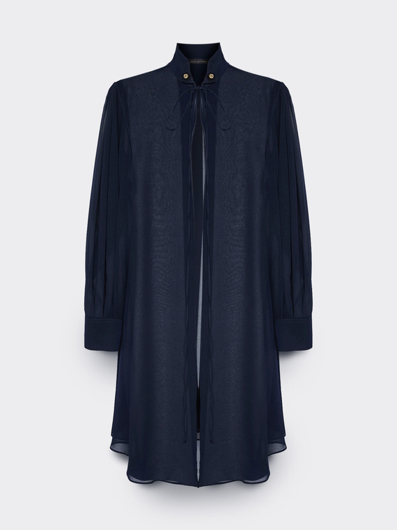 Camicia lunga in georgette