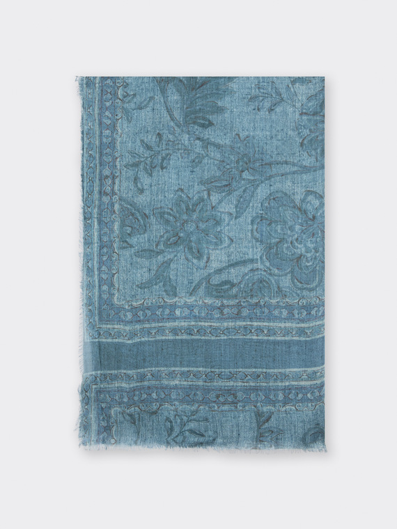 Foulard en modal imprim&eacute;
