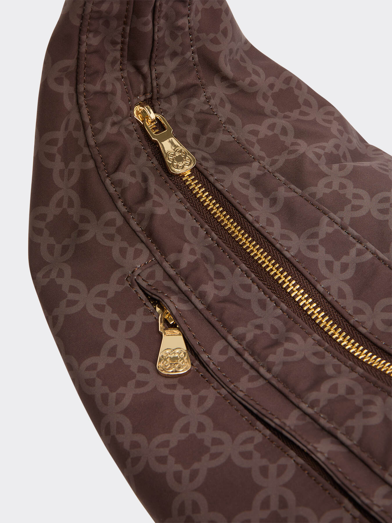 Printed Monogram half-moon shoulder bag image number 7
