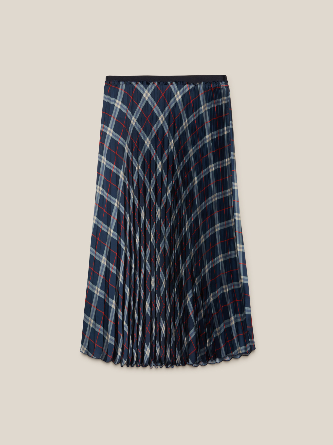 Falda plisada estampada image number 4