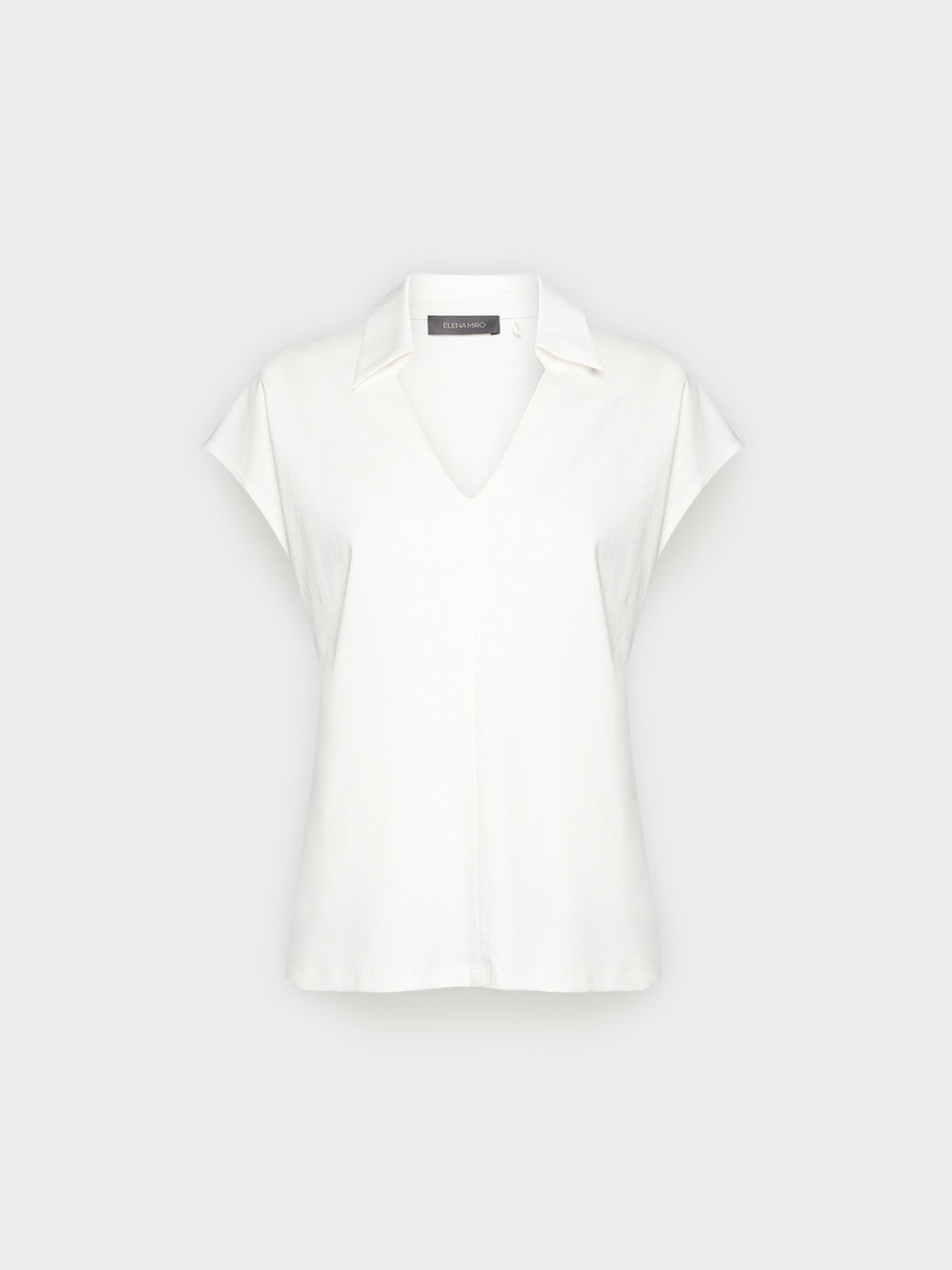 T-shirt con colletto image number 4