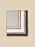 Foulard stampato in seta image number 2