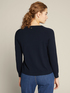 ECOVERO™ viscose sweater with floral embroidery image number 1