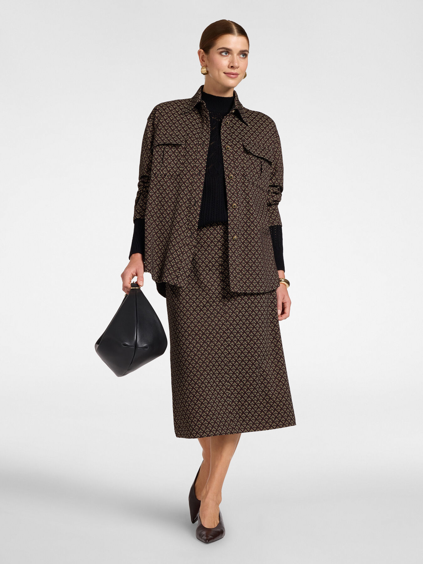 Chemise surchemise en jacquard image number 2