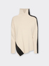 Rollkragenpullover mit asymmetrischem Saum image number 4