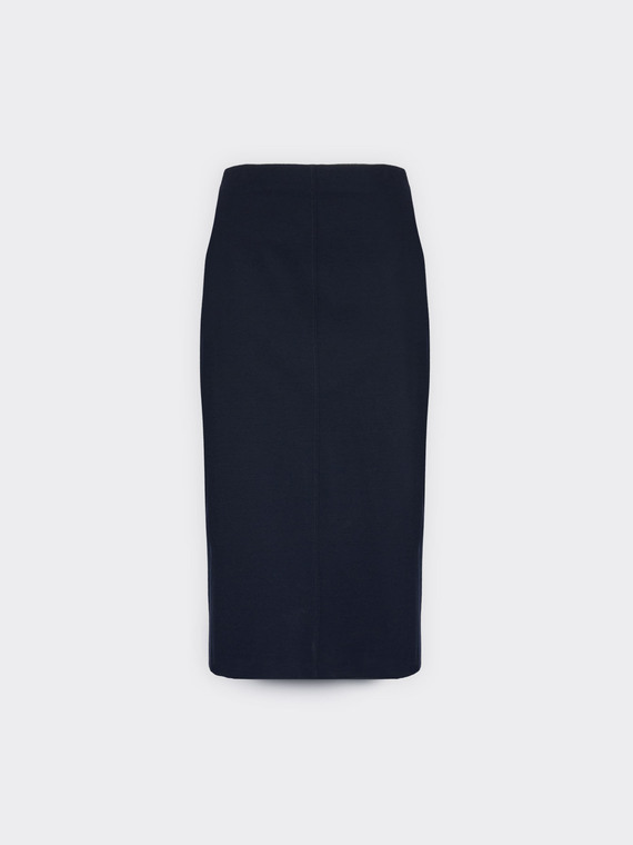 Pencil skirt in Milano stitch