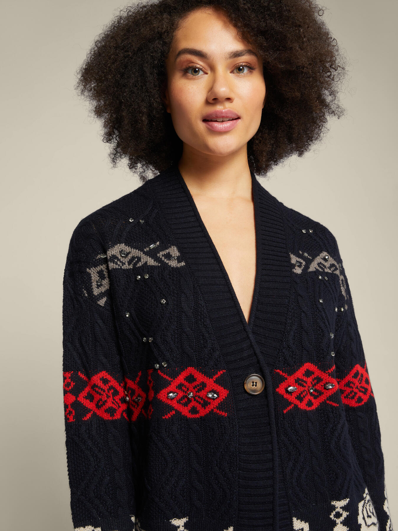 C&aacute;rdigan jacquard image number 3