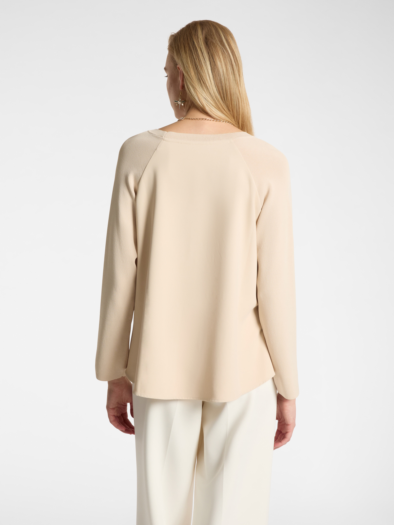 Pullover mit gestreiften Bord&uuml;ren image number 1