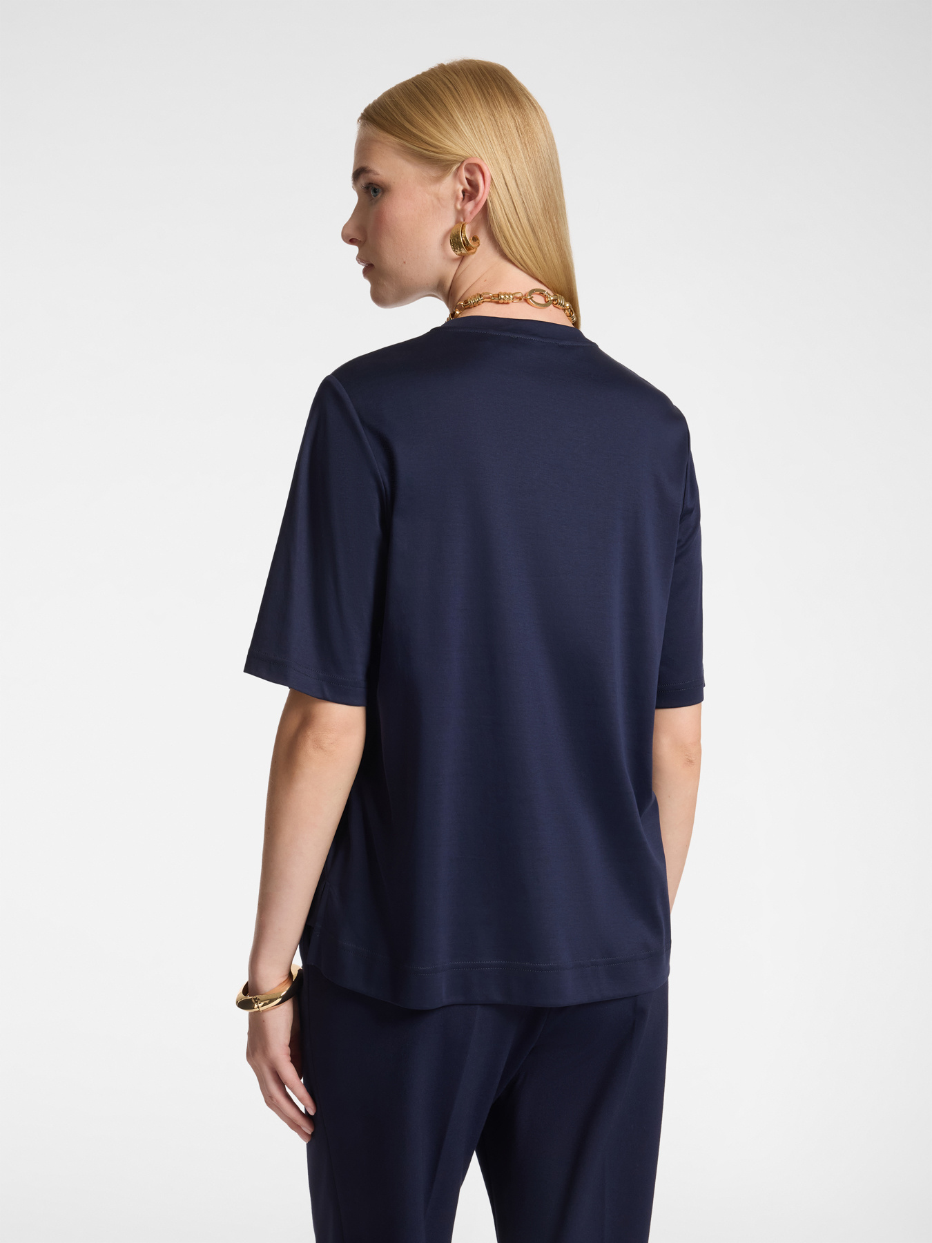 T-shirt en coton avec application libellule image number 1