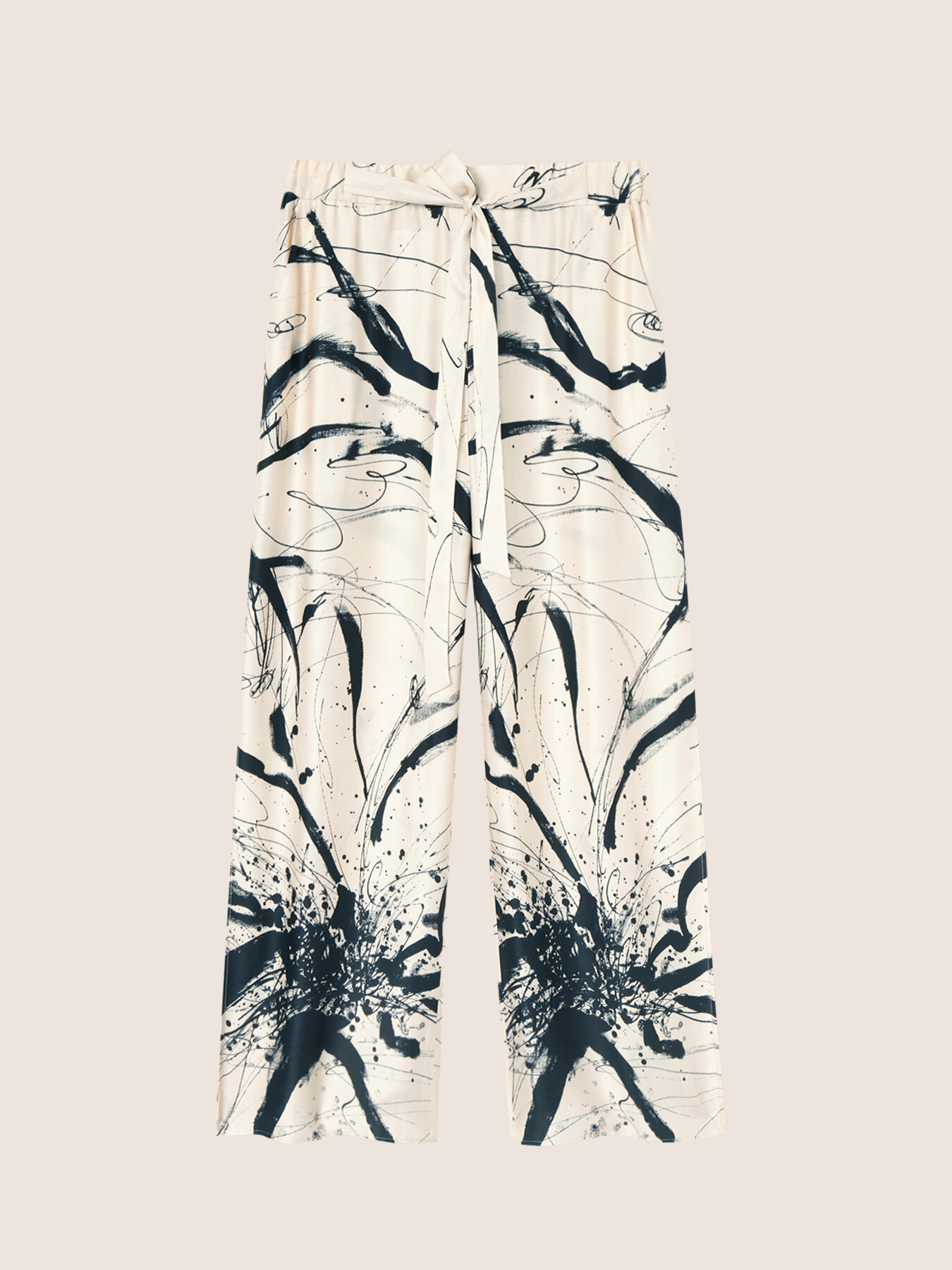 Wide printed trousers Lisa Von Tang for Elena Miro image number 1