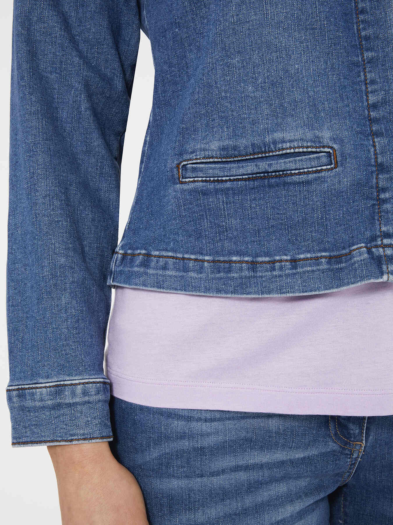 Giubbotto in denim image number 5