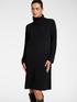 Turtleneck dress in viscose image number 0