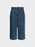 Jeans gaucho "Gea" in denim image number 4
