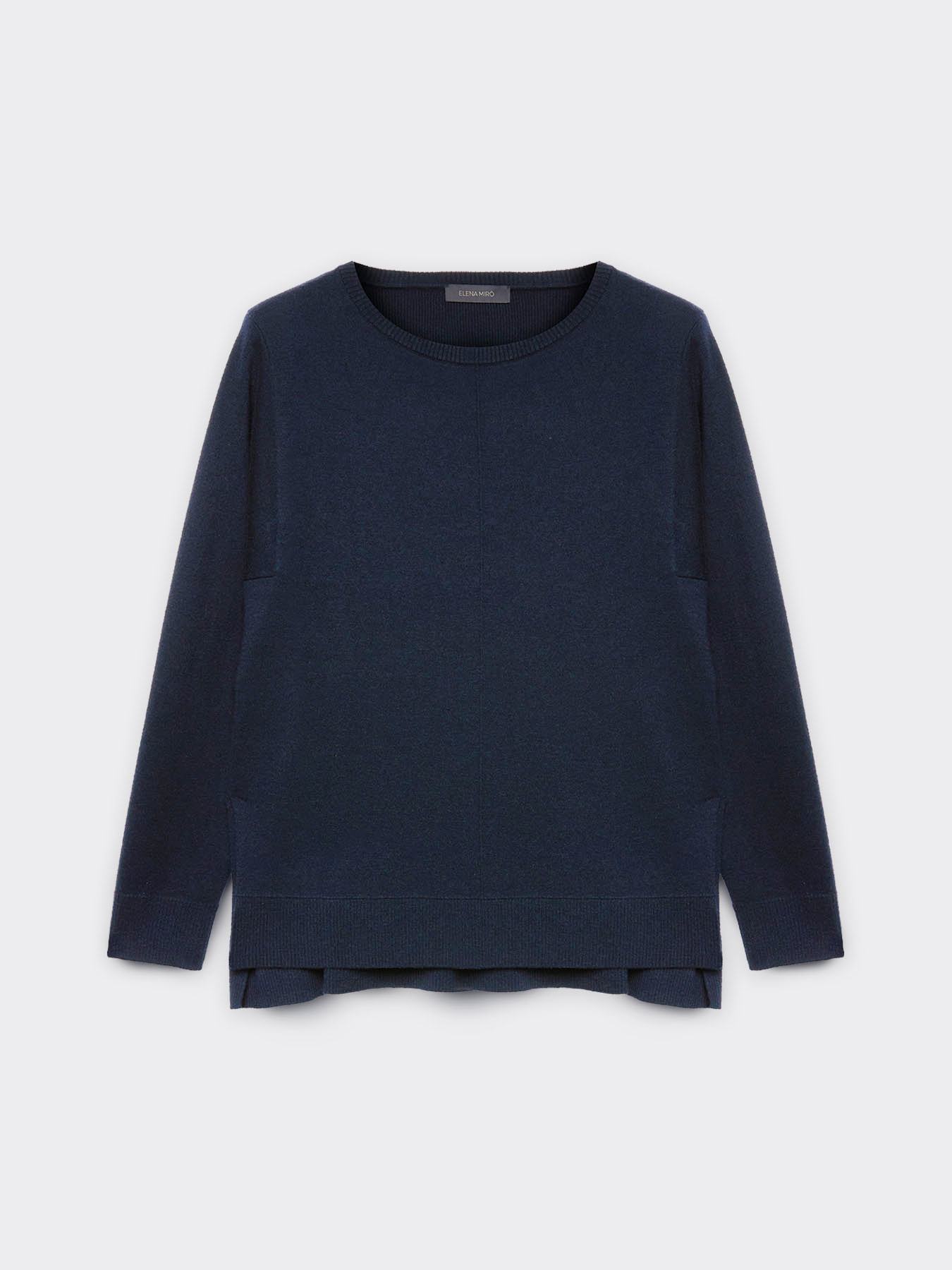 Pull col rond coupe droite image number 4