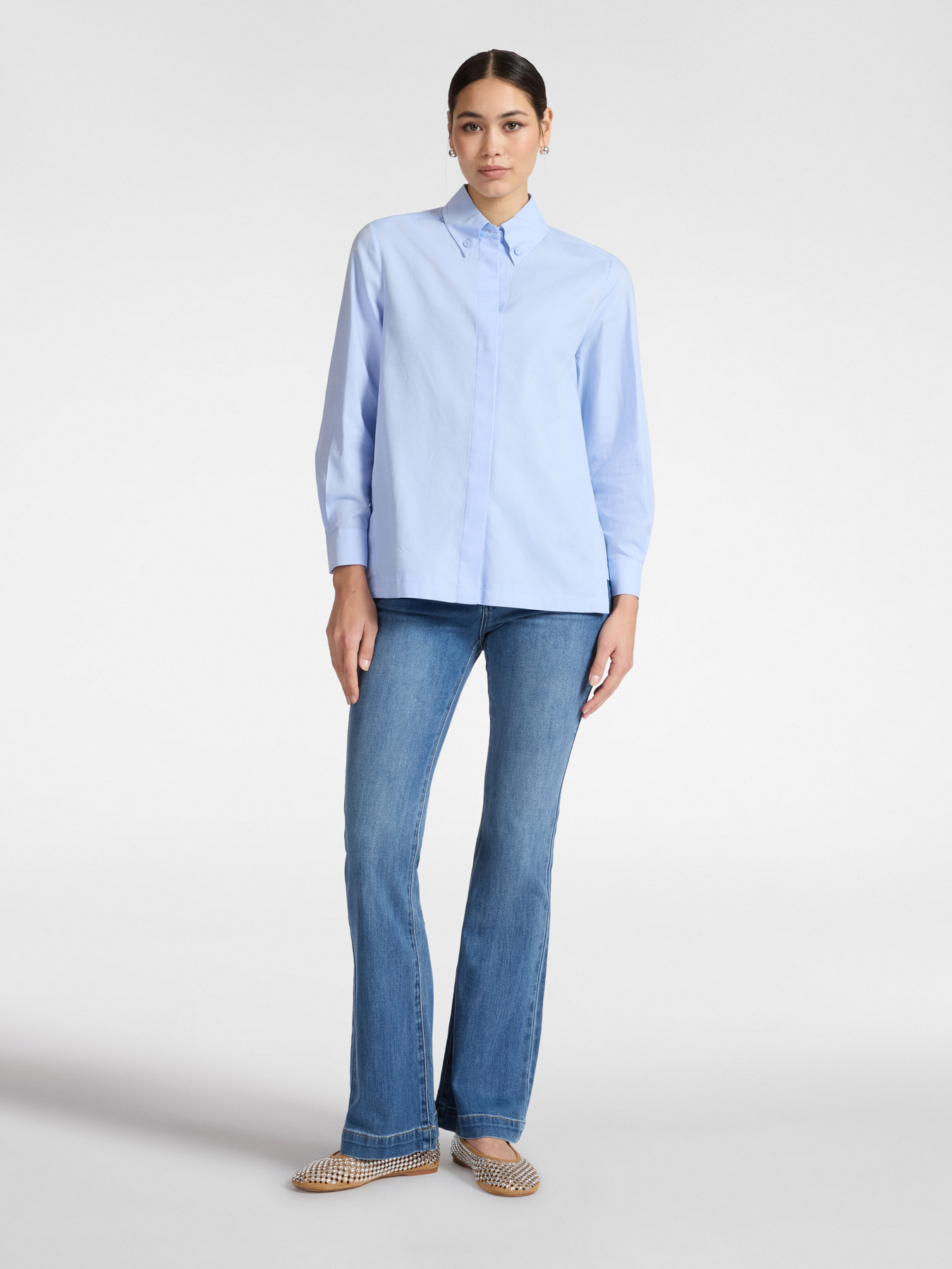 Camicia in popeline image number 2