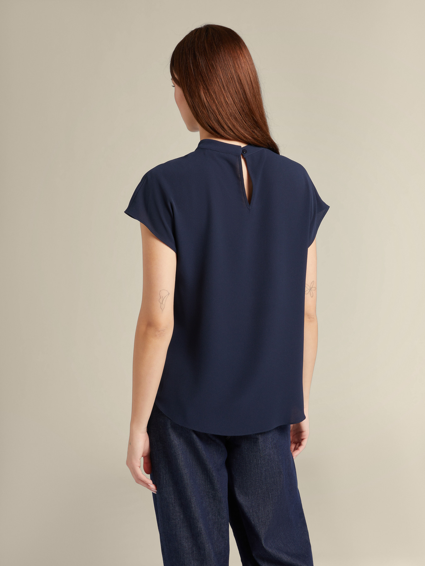 Bluse mit Falten vorne image number 1