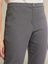 Geometric patterned trousers image number 3