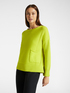 Sweater with mixed patterns image number 0