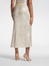 Long tube sequin skirt image number 1