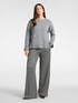 Pull ras du cou en pure laine avec broderie image number 2