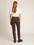 STRETCH TWILL STOVEPIPE TROUSERS image number 2