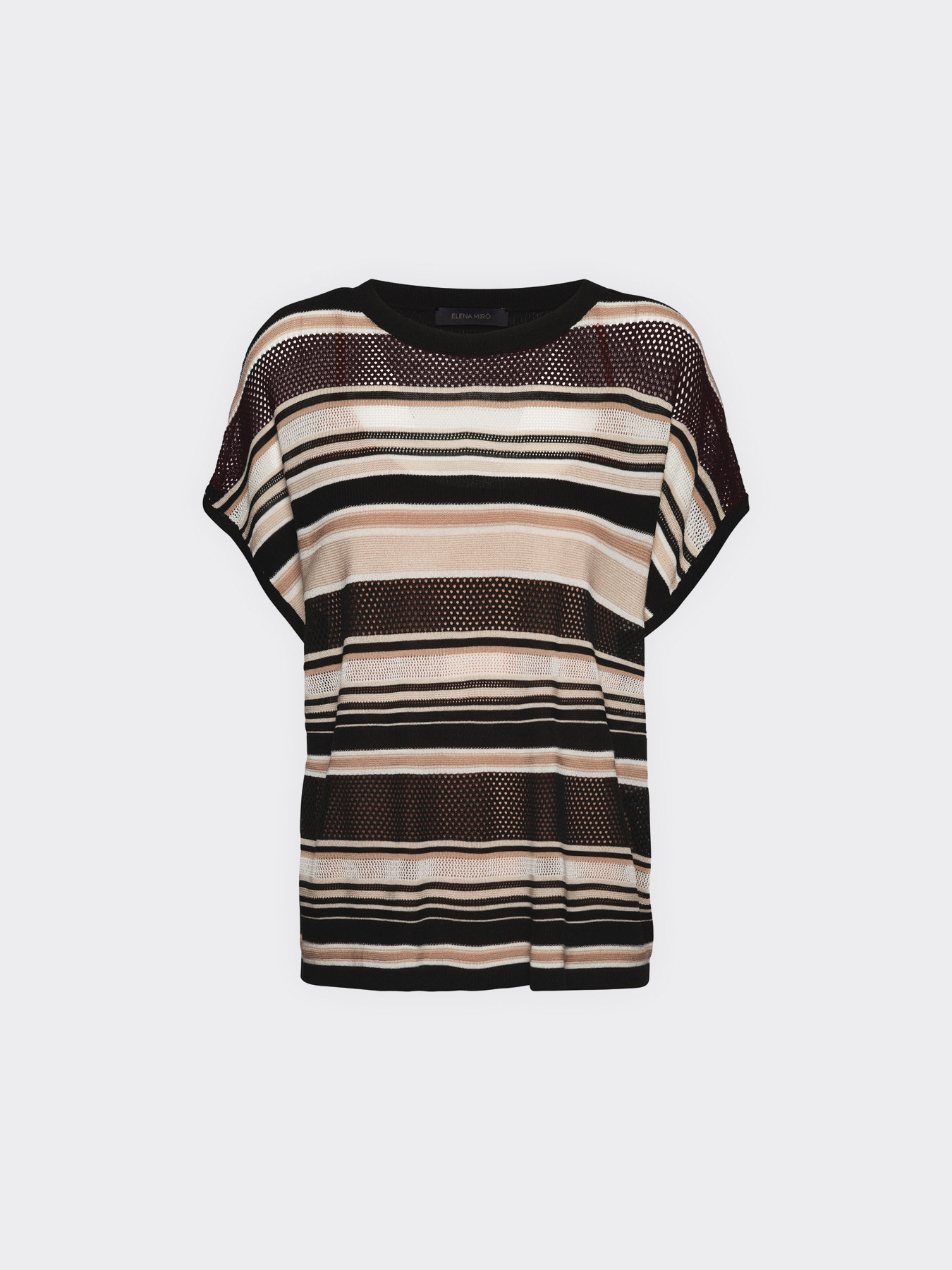 Maglia leggera a righe image number 4