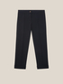 BASIC STOVEPIPE TROUSERS IN STRETCH TECHNICAL FABRIC image number 5